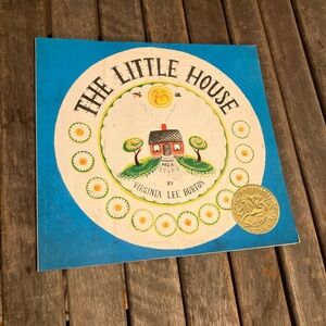 The Little House by Virginia Lee Burton - Blue Cover Coffee Table Book